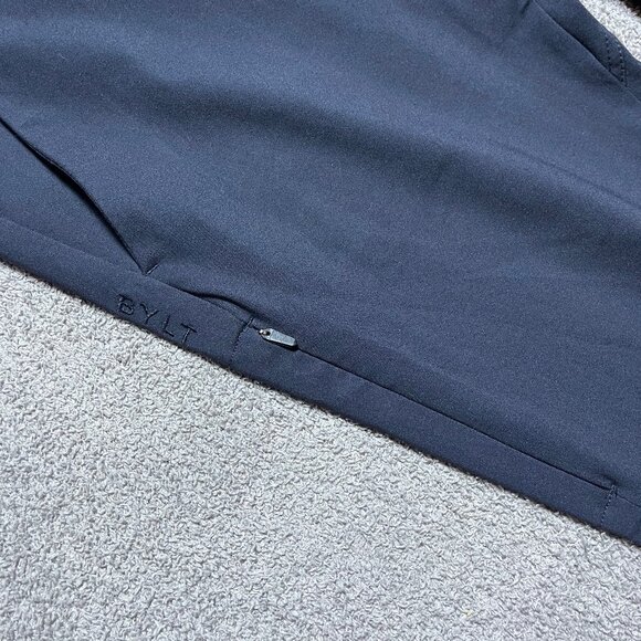 BYLT Everyday Pant 2.0 Pant Navy Blue Premium Basics Comfort Men's Small - Picture 4 of 6